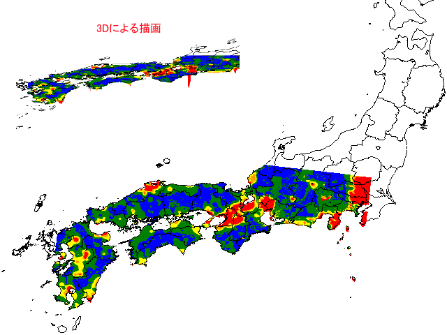 工学的基盤深さコンター図